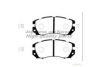 ASHUKI 1080-9007 Brake Pad Set, disc brake